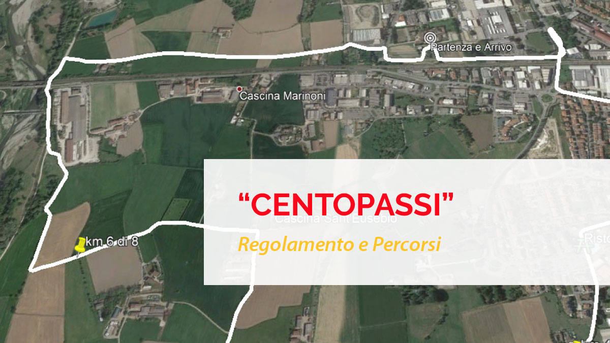 CENTOPASSI percorso e regolamento